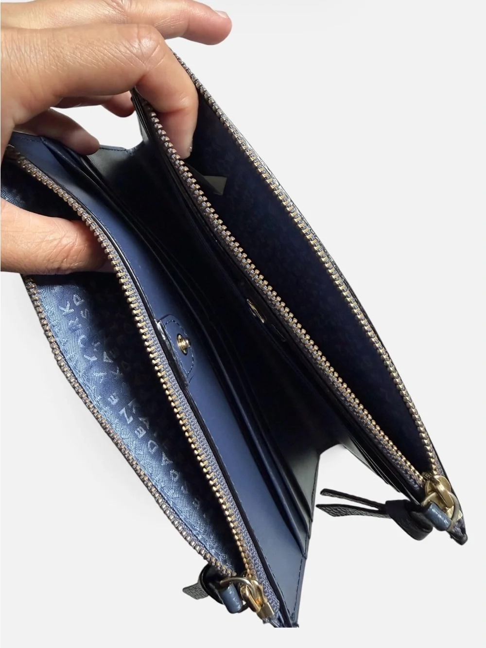 Kate Spade Neda Newbury Lane Clutch Wallet in French Navy Blue